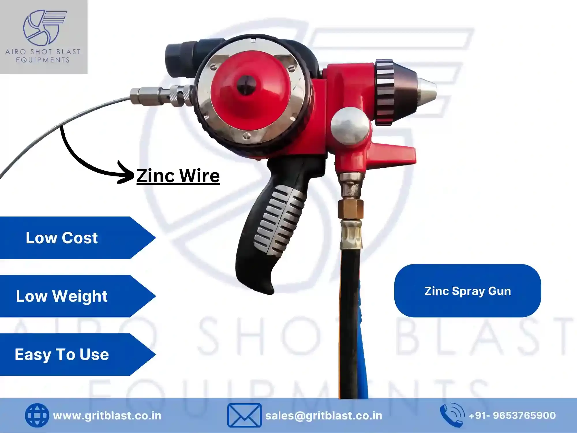 Zinc Spray Gun