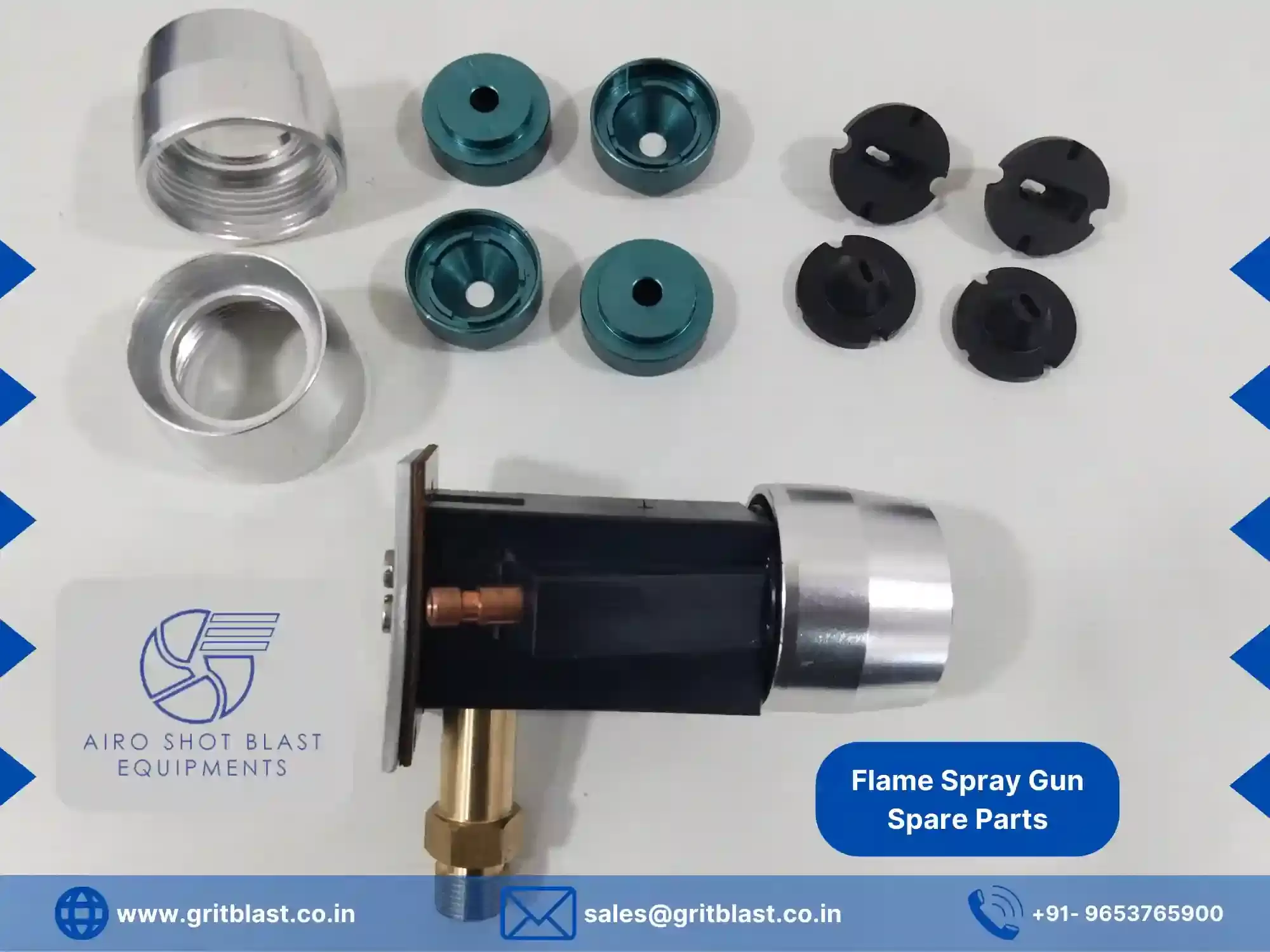 PARTS OF FLAME SPRAY GUN